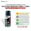 Dung dịch xịt đuổi chuột khoang máy ô tô Palco Rat Repellent Spray