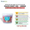 Mỡ bò đỏ chịu nhiệt cao cấp Palco Ruby Gel. Mỡ bò bôi trơn công nghiệp nhập khẩu Ấn Độ