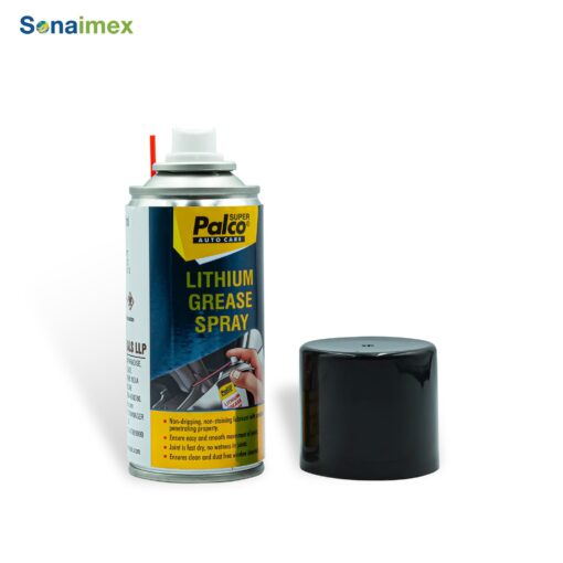 Mỡ bò nước dạng xịt Palco Lithium Grease Spray. Mỡ bò nước bôi trơn dạng xịt Palco nhập khẩu Ấn Độ