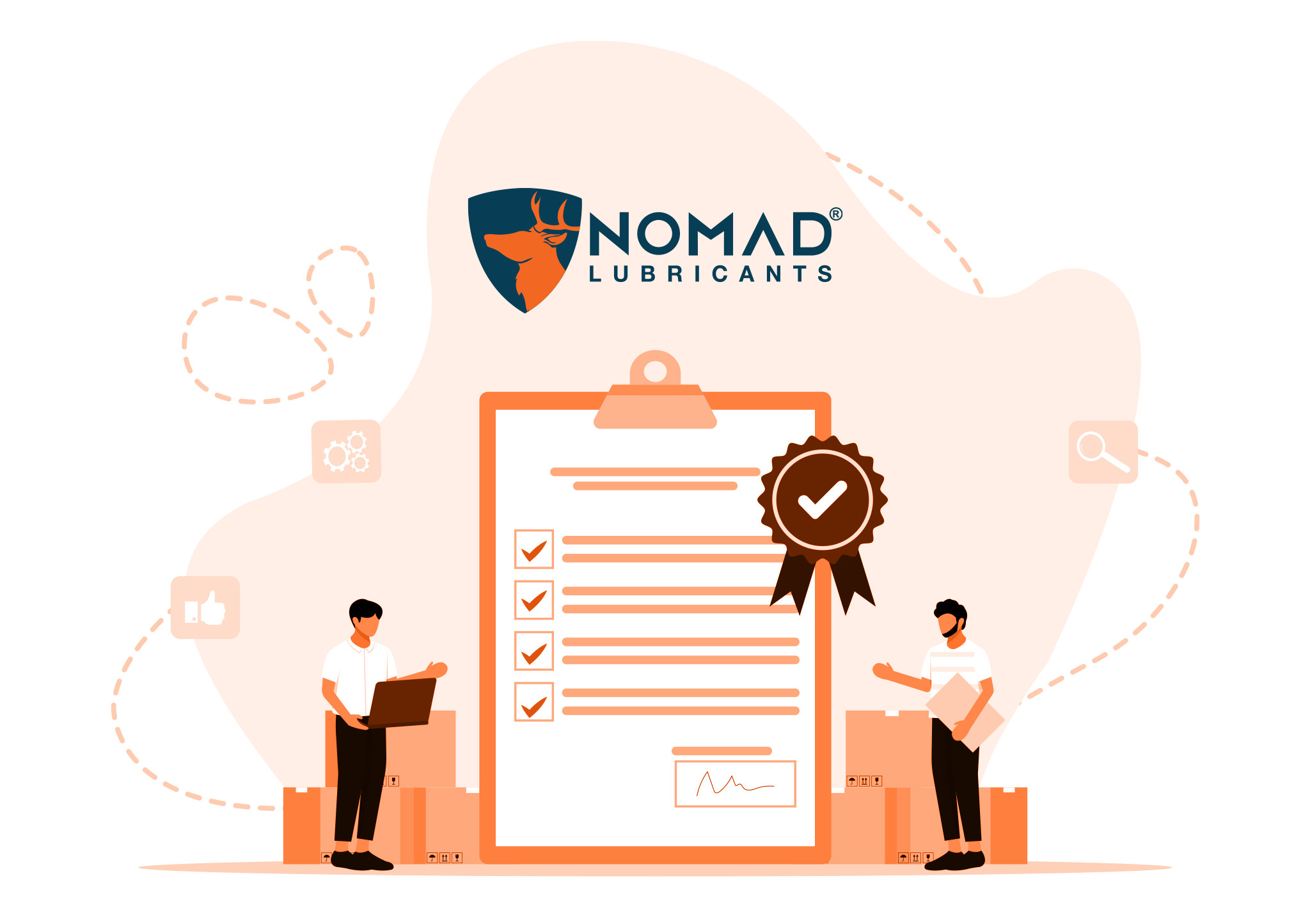 Chứng nhận chất lượng dầu nhớt Nomad