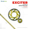 Nhông sên dĩa Exciter