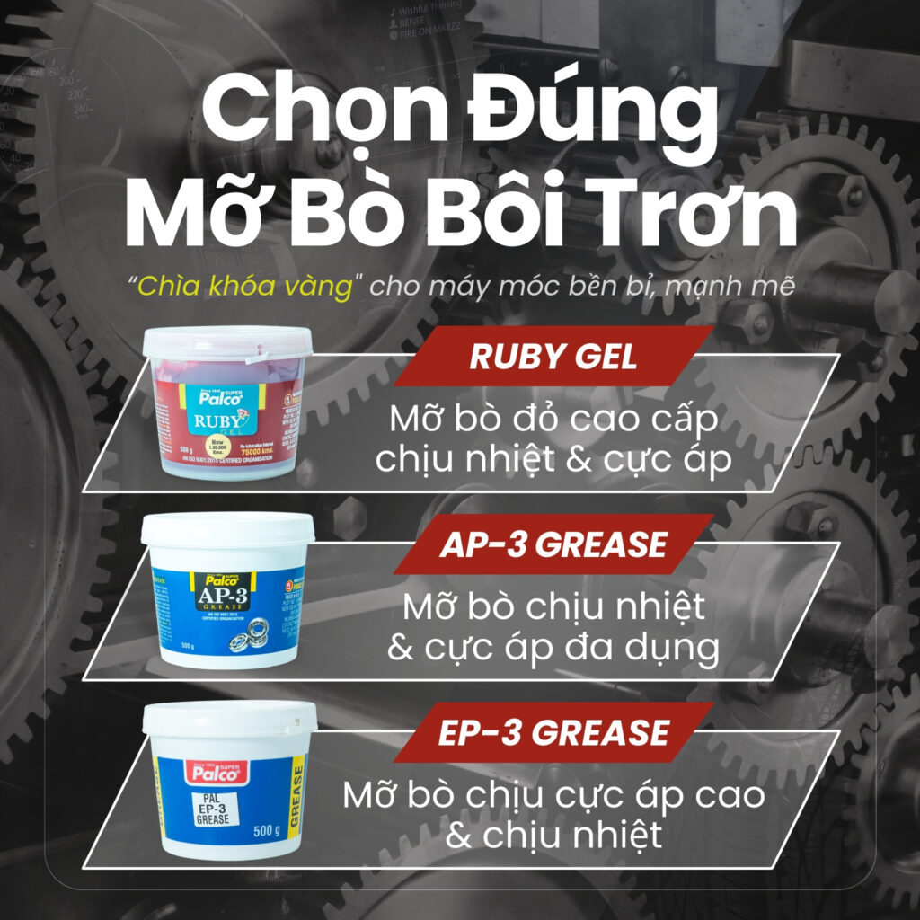 Chọn đúng mỡ bò bôi trơn