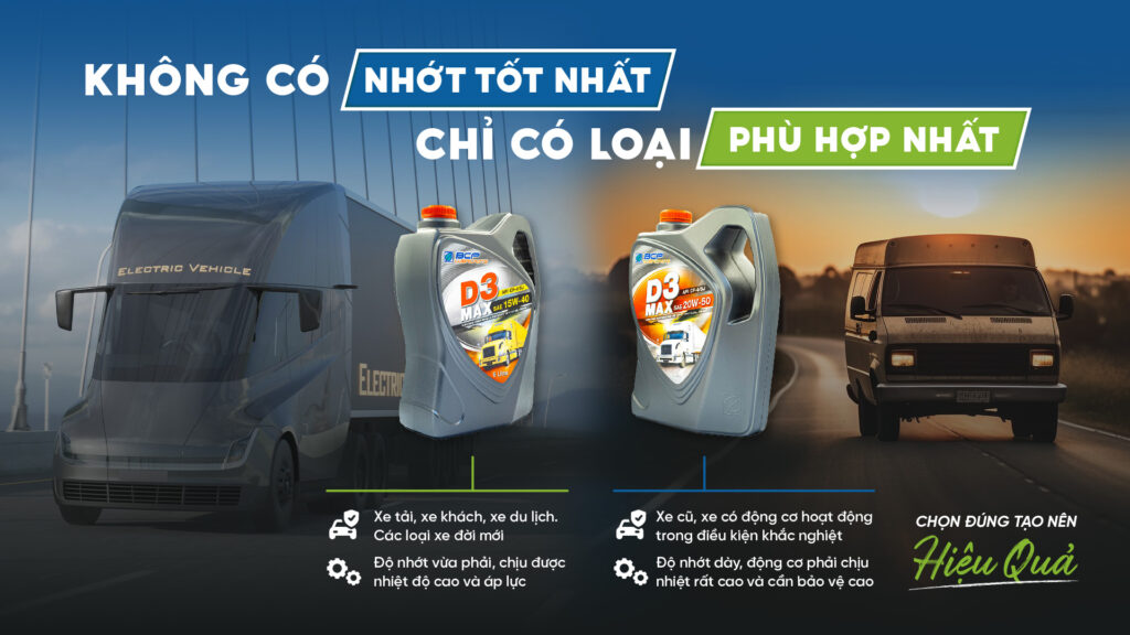 không có nhớt tốt nhất, chỉ có nhớt phù hợp nhất