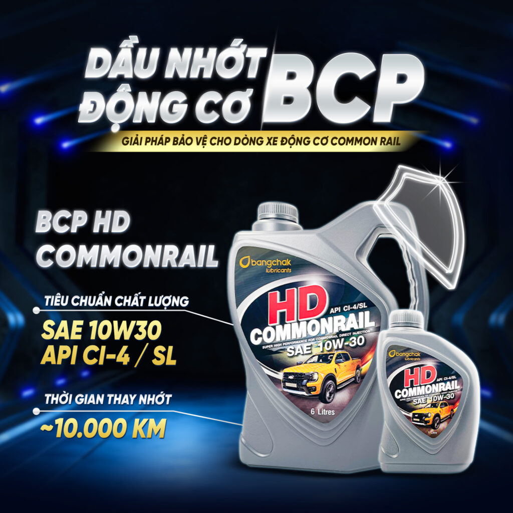 Dầu nhớt động cơ BCP HD Commonrail