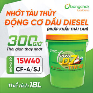 Nhớt tàu thuỷ động cơ dầu diesel