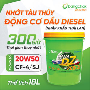 Nhớt tàu thuỷ động cơ dầu diesel