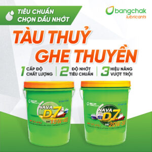Tiêu chuẩn chọn dầu nhớt tàu thuỷ ghe thuyền