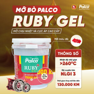 Mỡ bò Palco Ruby Gel