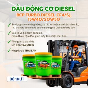 Dầu động cơ diesel turbo diesel 15w40